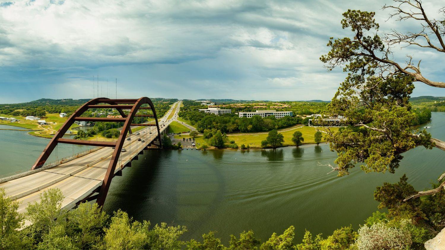 Lake Austin and the surrounding hills, the city Empowered Treatment was built to serve