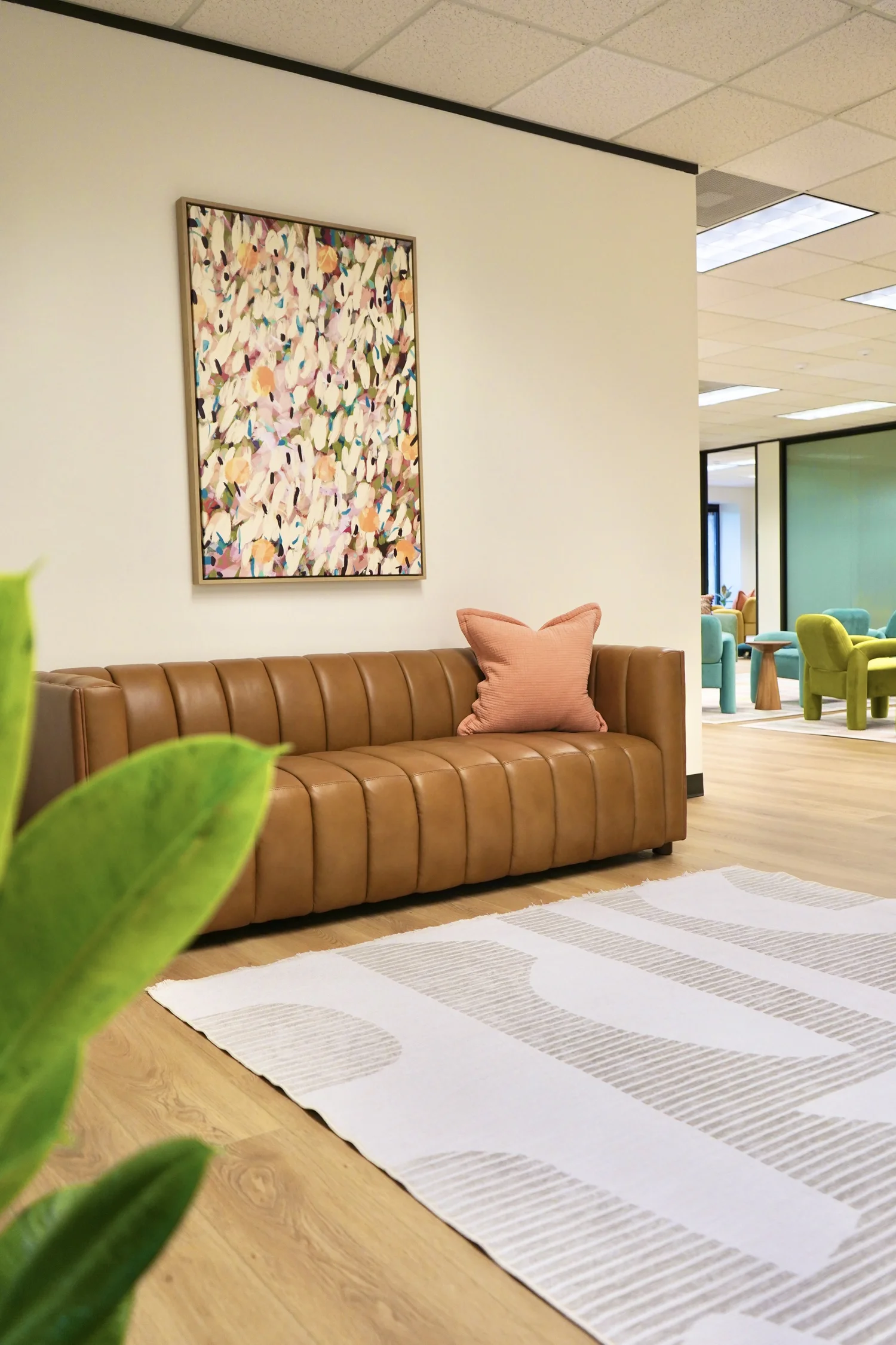 Group therapy room at Empowered Treatment in Austin