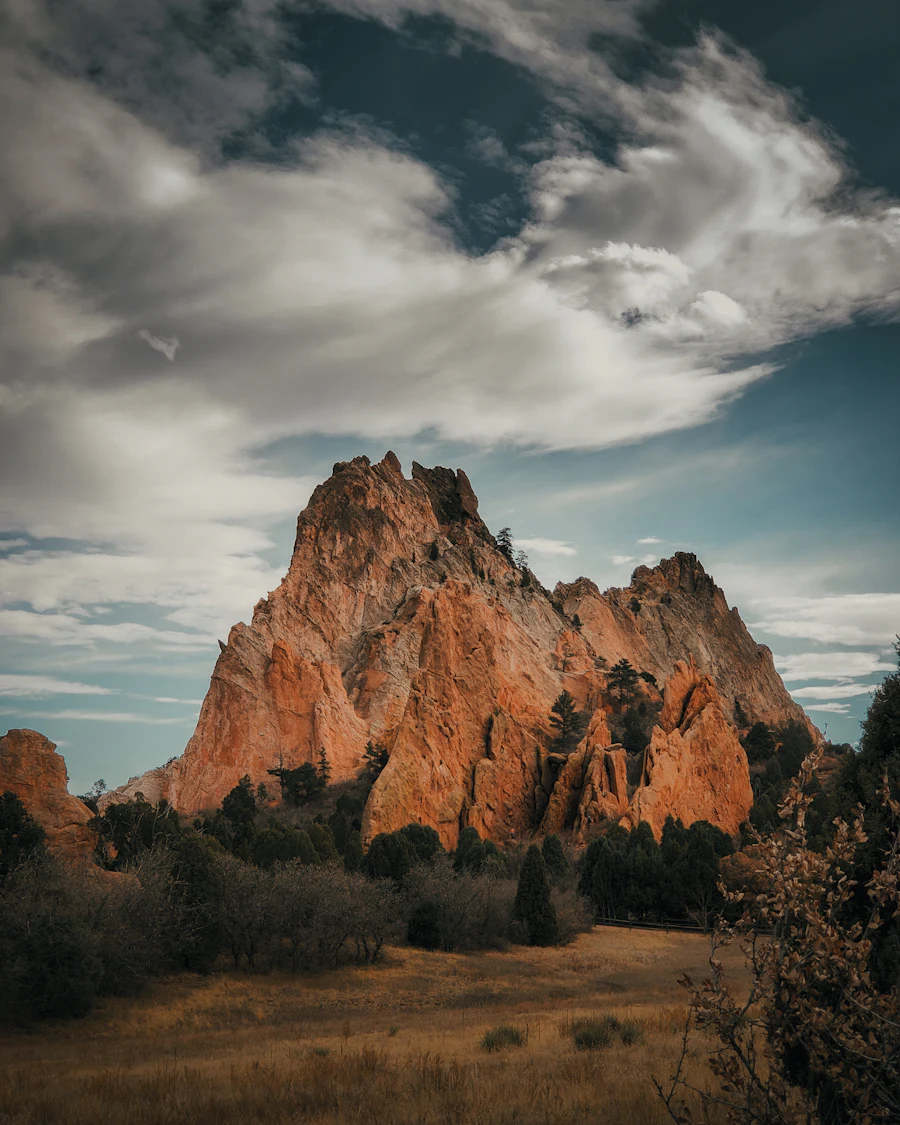 Red sandstone at Garden of the Gods, Colorado